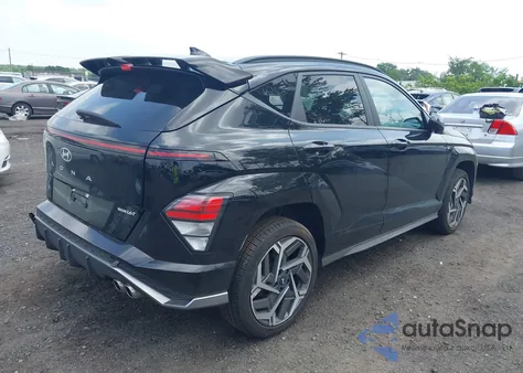 2024 Hyundai Kona N Line from USA, damaged, VIN KM8HACA31RU027509